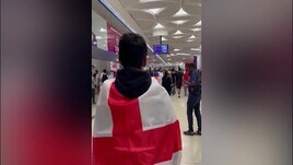 Inghilterra-Iran, l’entusiasmo dei tifosi
