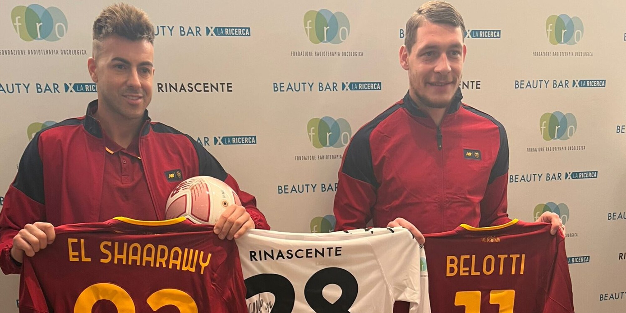 El Shaarawy e Belotti, il bel gesto per la la ricerca oncologica
