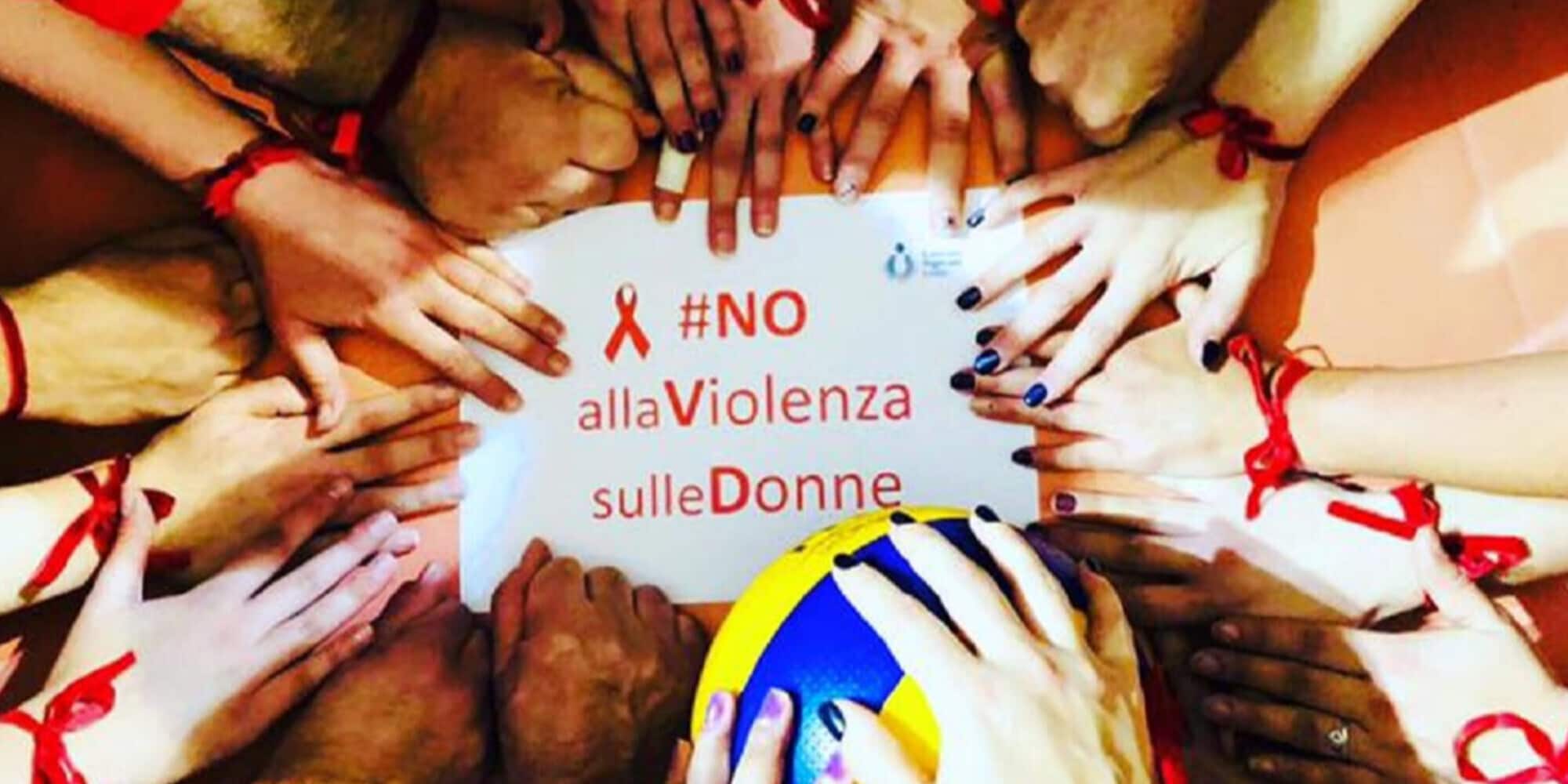Il volley laziale dice No alla Violenza sulle donne