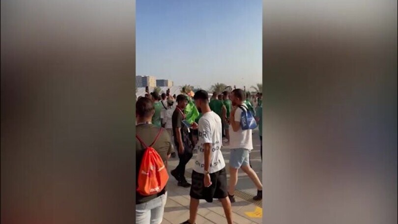 Battuta l'Argentina, comincia la festa dei tifosi dell'Arabia Saudita