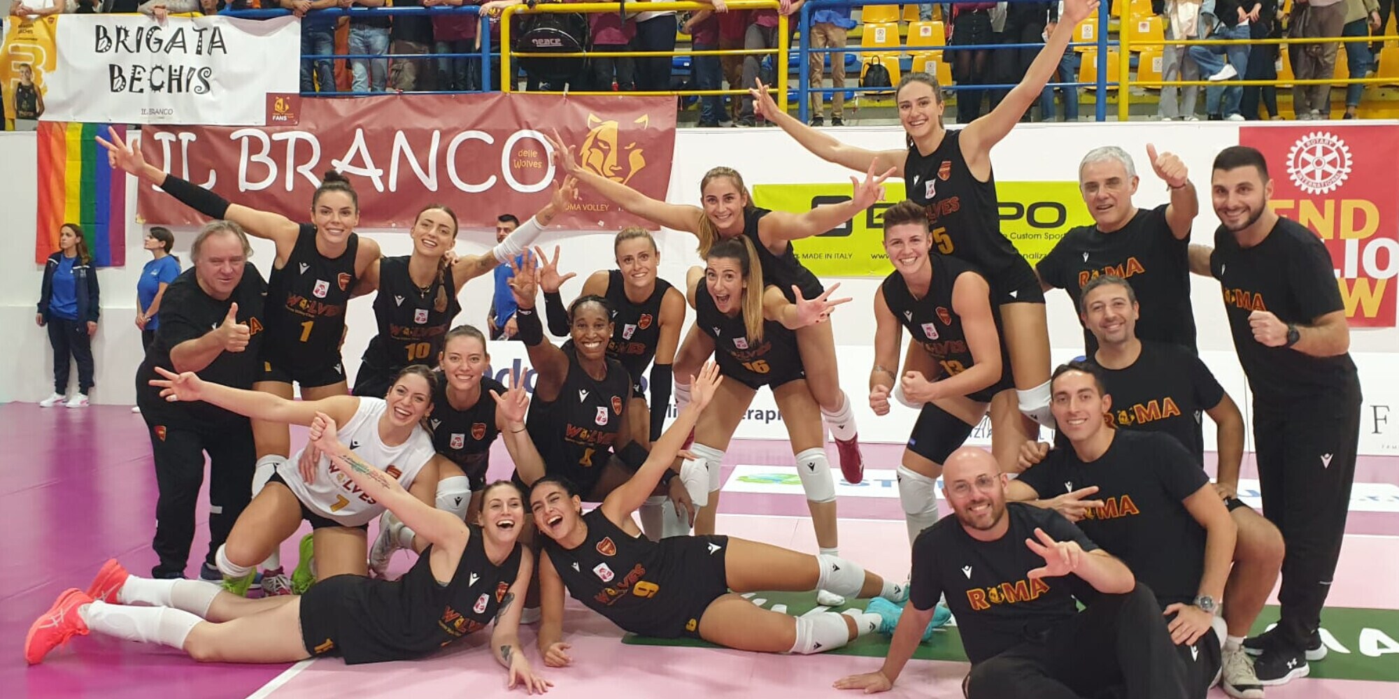 Brescia a Cremona, Roma ospita Perugia
