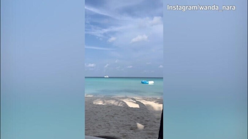 Wanda Nara, bellezza mozzafiato alle Maldive!
