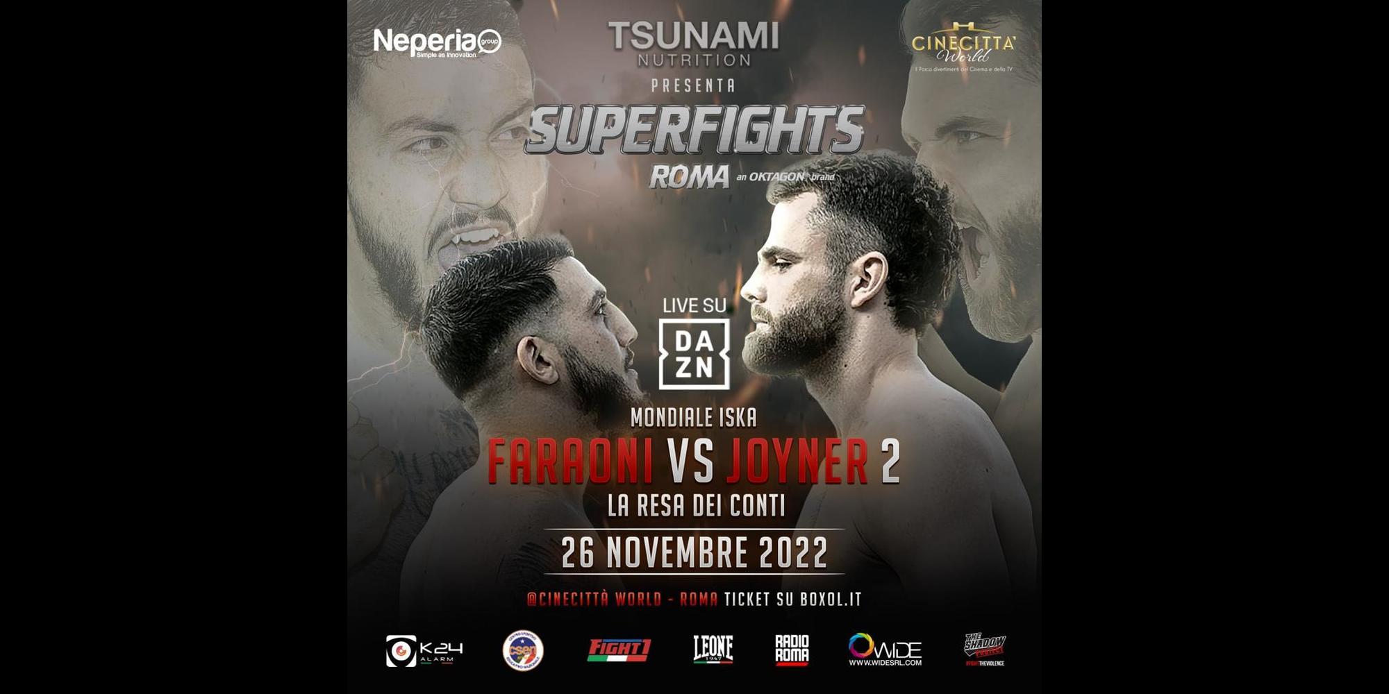 Roma ospita la 3ª edizione di “Superfights”