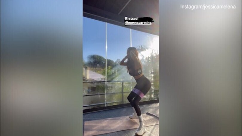 Immobile sorride e anche Jessica... torna ad allenarsi!