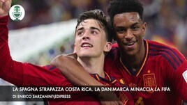 La Spagna travolge il Costa Rica. La Danimarca minaccia la Fifa