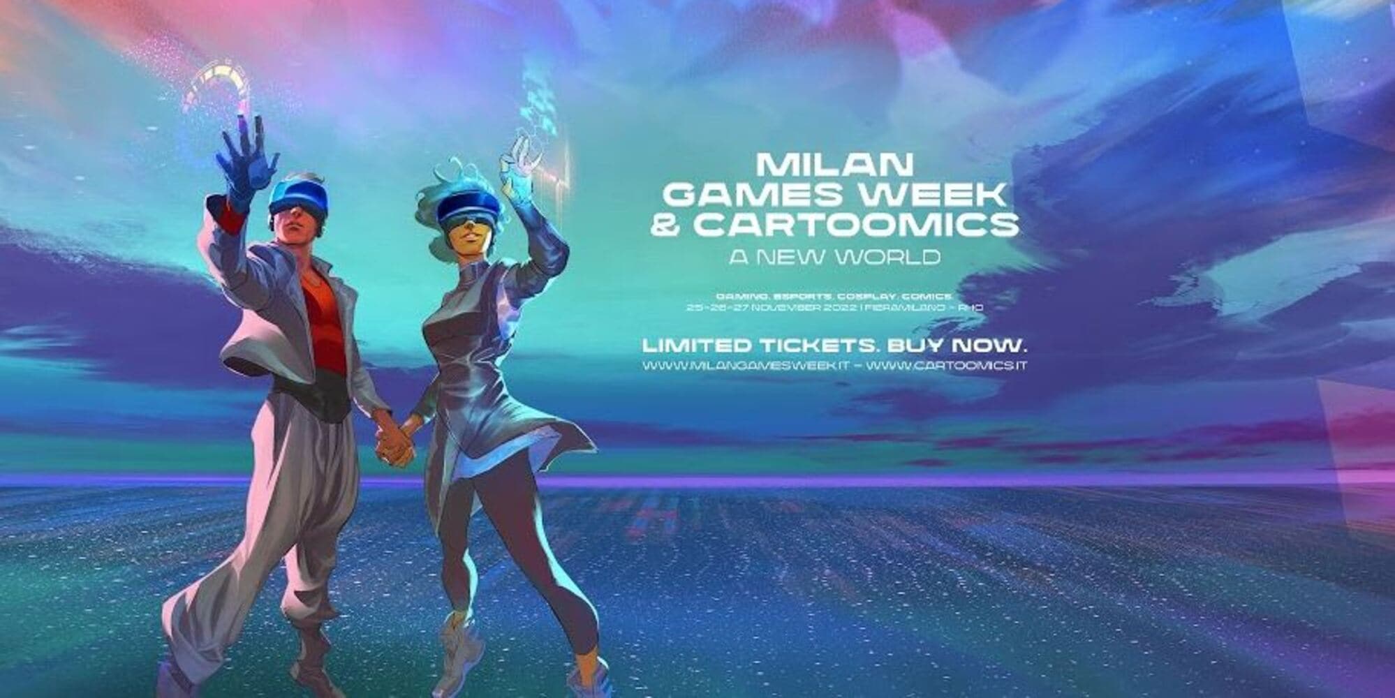 Milan Games Week & Cartoomics, guarda l'evento in streaming