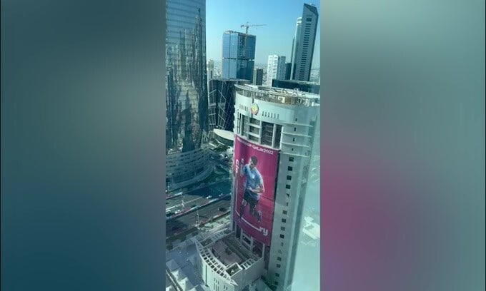La sede dell'ambasciata italiana a Doha