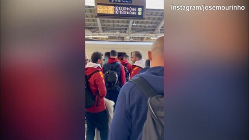 Roma, a Nagoya col super treno giapponese