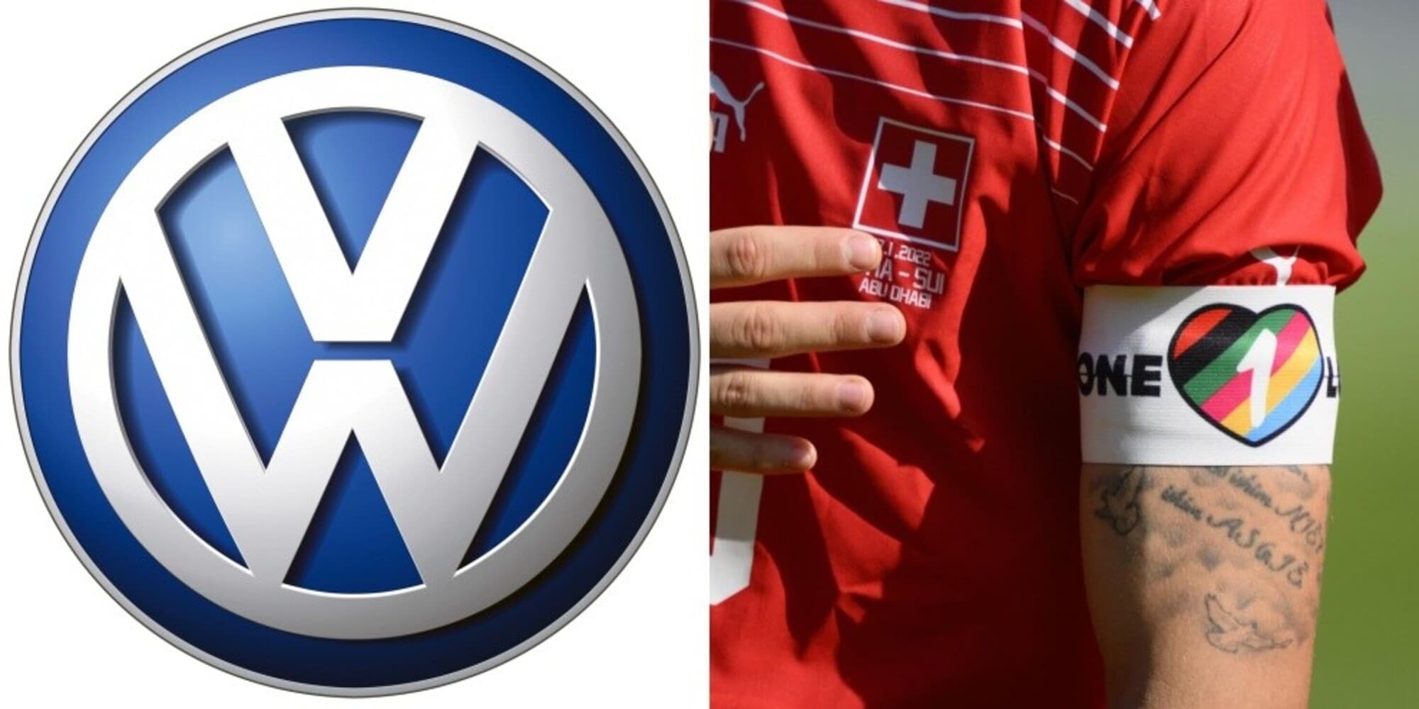 FIFA vieta la fascia "One Love", Volkswagen insorge: "Inaccettabile"