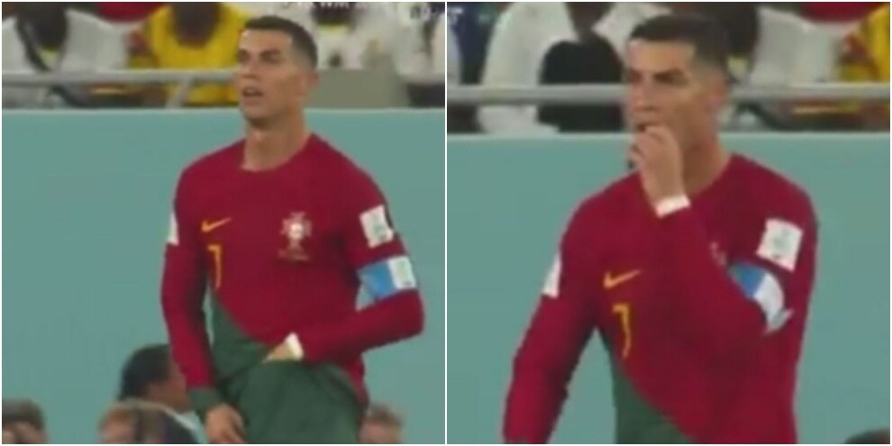 Cristiano Ronaldo e il disgustoso gesto in campo, i tifosi: "Cosa ha tirato fuori?"