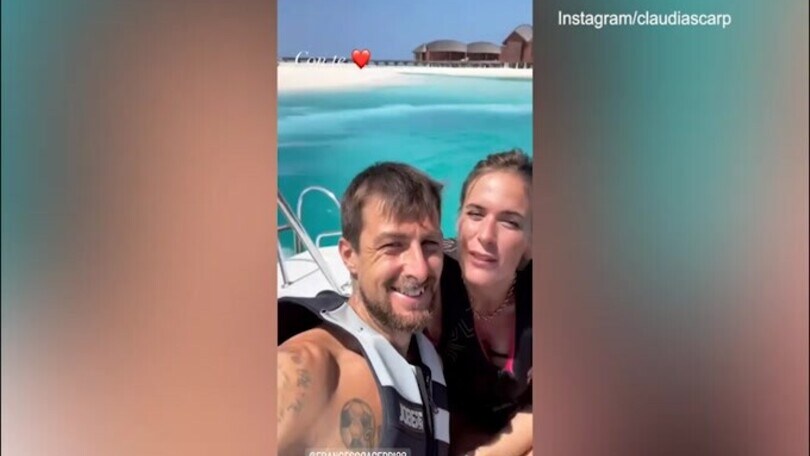 Inter, Acerbi alle Maldive con la sua Claudia