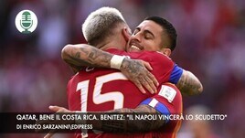 Qatar, bene il Costa Rica. Benitez: "Il Napoli vincerà lo scudetto"