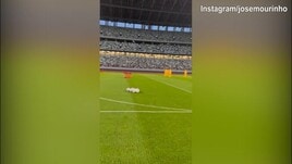 Roma, allenamento a Yokohama