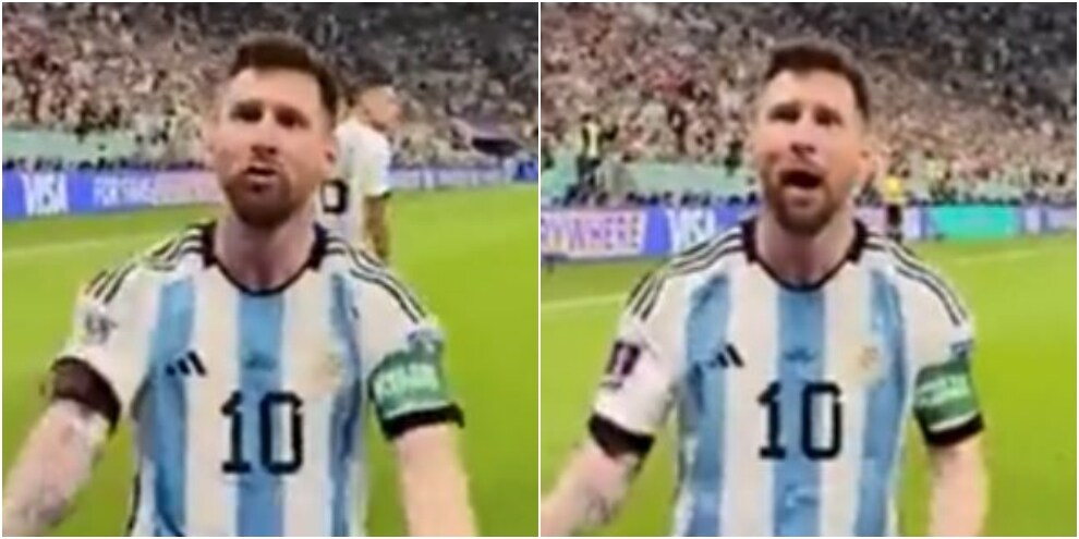 Messi non si tiene più dopo il gol: la volgare frase urlata alle telecamere