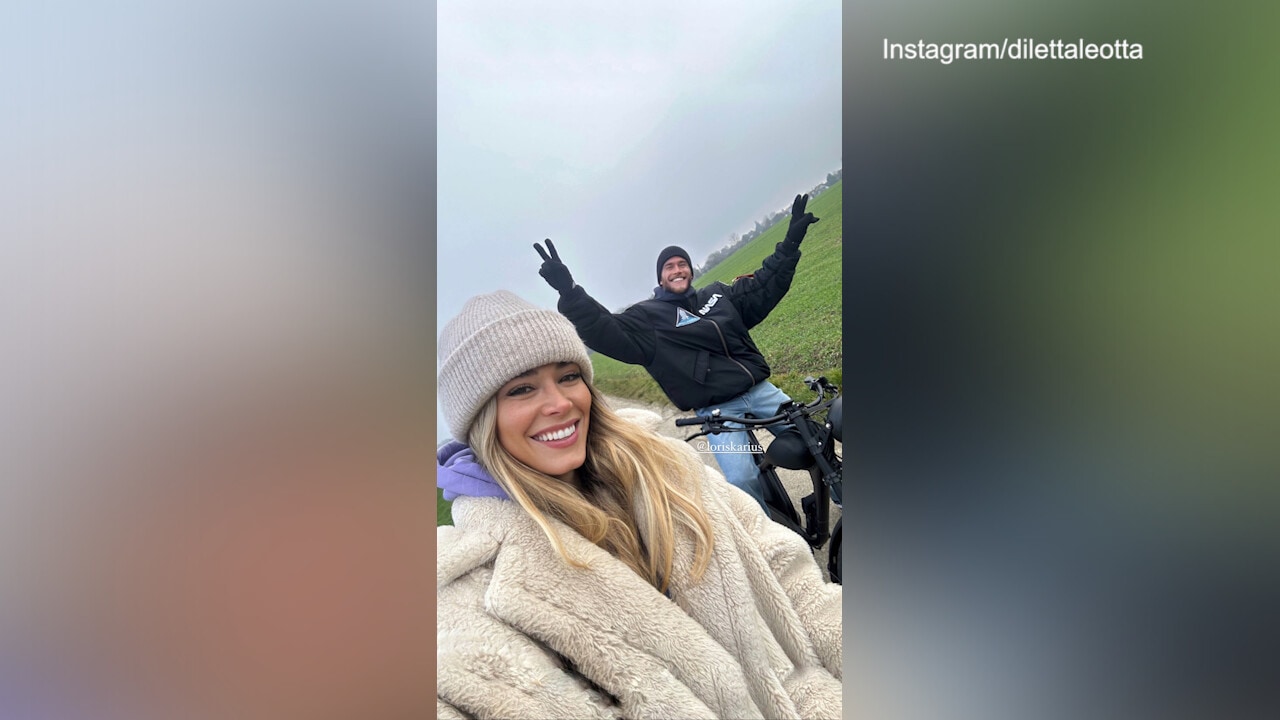 Diletta e Karius allo scoperto: ecco il video e la foto della loro domenica