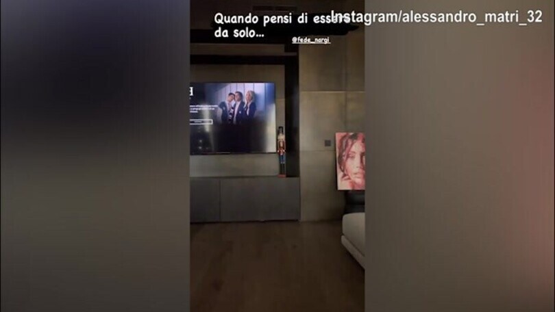 Matri "terrorizzato" dalla presenza di...Federica Nargi