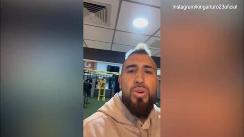 Vidal a fine carriera? Lui risponde... correndo!