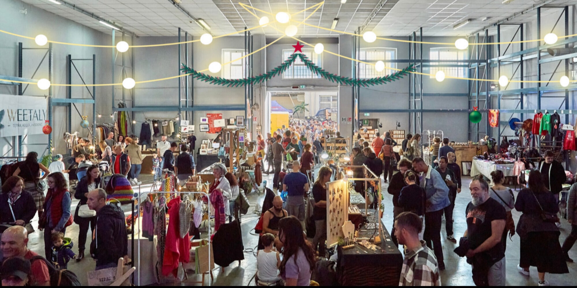 Hippie Market Christmas Edition il 3 e 4 dicembre: e c'è anche il Festival del Vin Brulé
