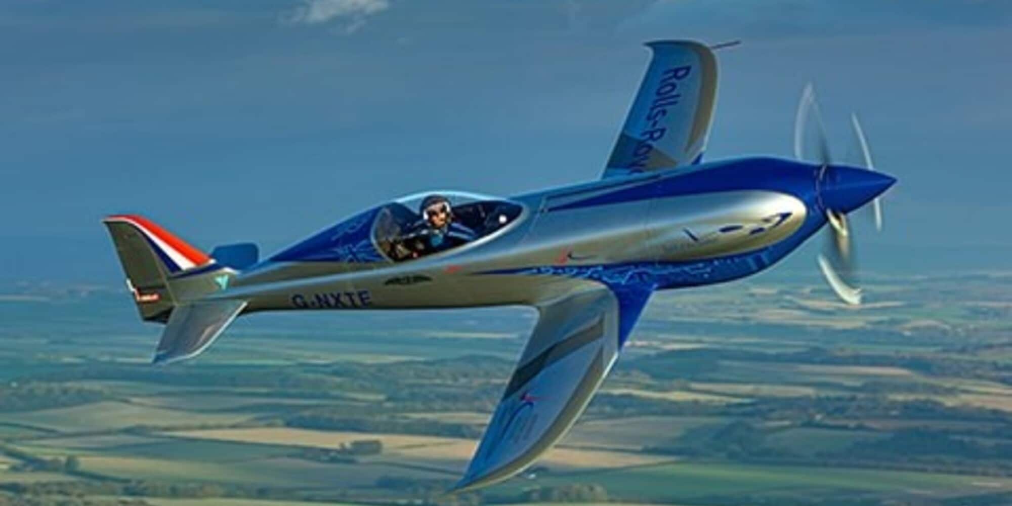 Rolls-Royce, record del mondo per l'aereo elettrico Spirit of Innovation