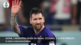 Qatar, l'Argentina passa da prima. Ciclismo in lutto: è morto Rebellin