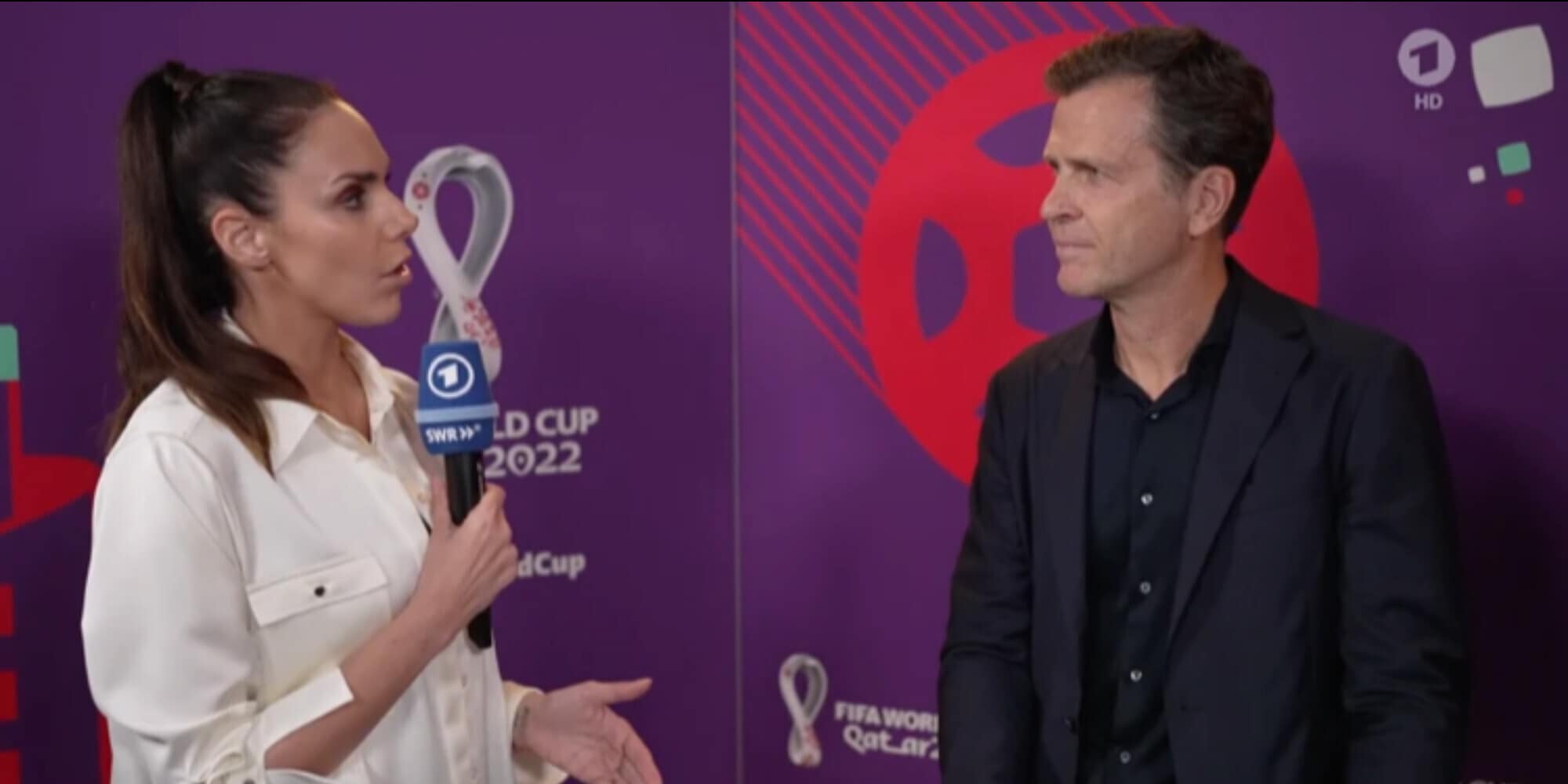 Psicodramma Germania, la presentatrice imbarazza Bierhoff in diretta tv
