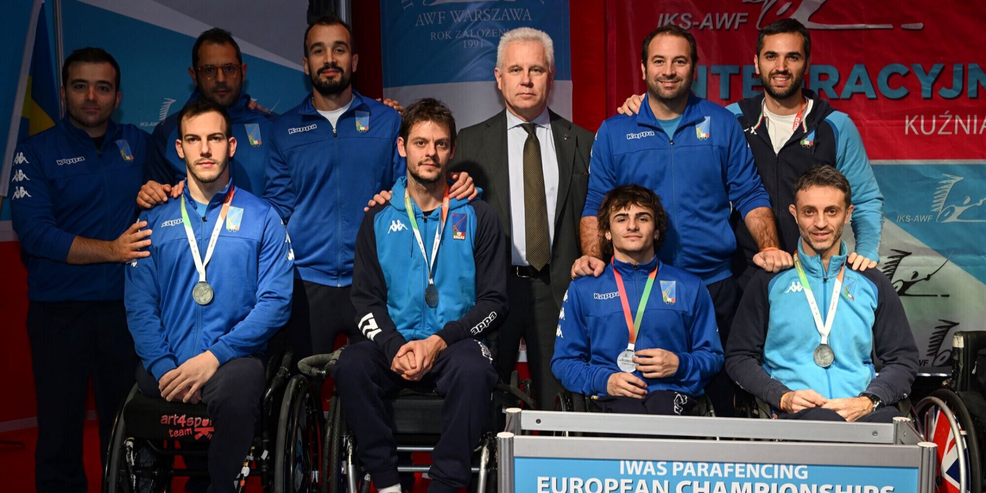Europei Paralimpici, l'argento del fioretto maschile porta l'Italia in doppia cifra: 10 medaglie
