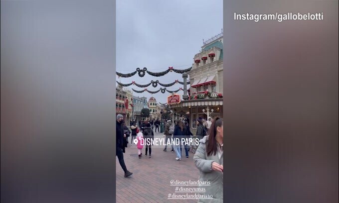 Gita a Disneyland Paris per la famiglia Belotti