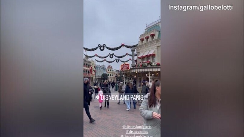 Gita a Disneyland Paris per la famiglia Belotti