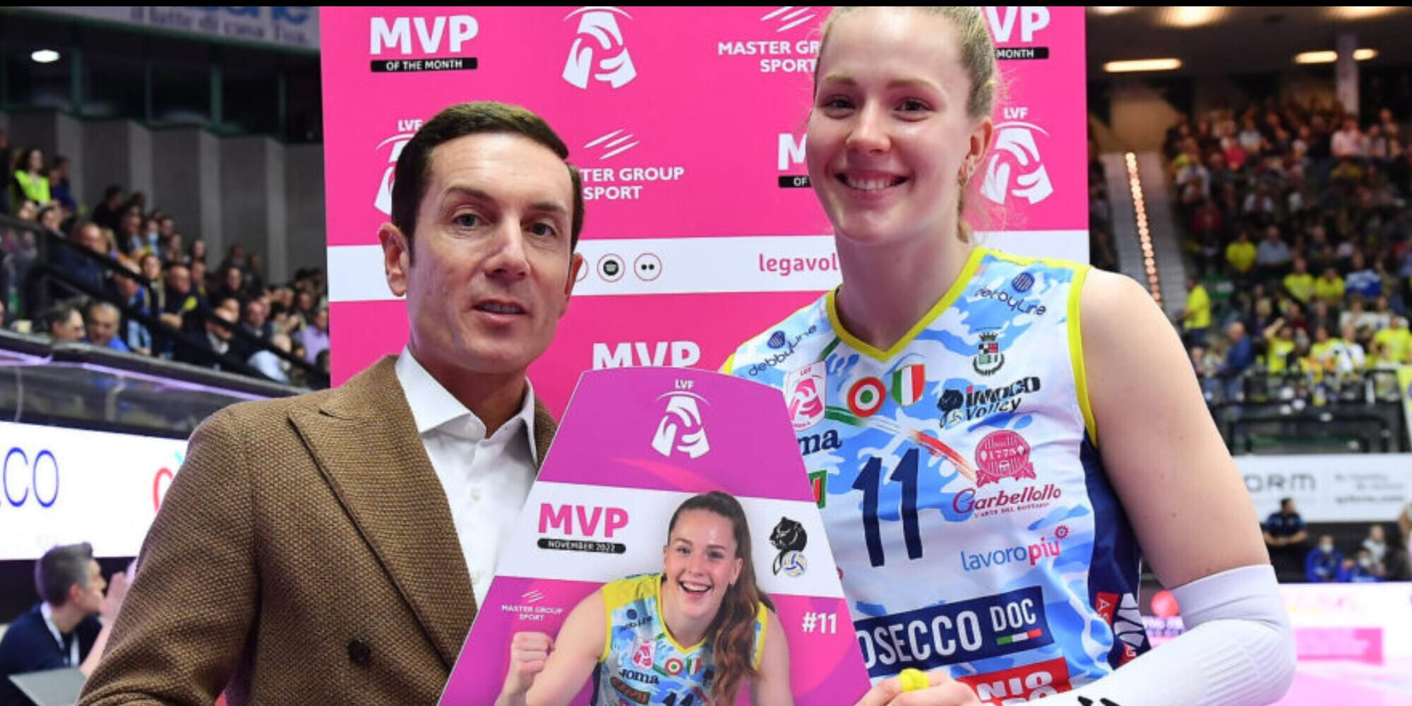 Isabelle Haak è l' MVP di novembre