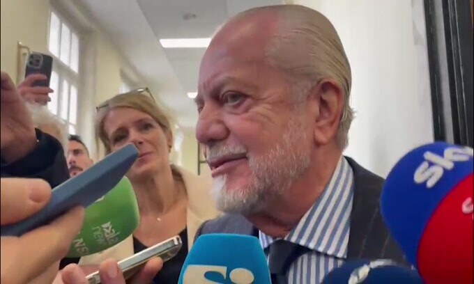 De Laurentiis sul calcio: "I conti non tornano"