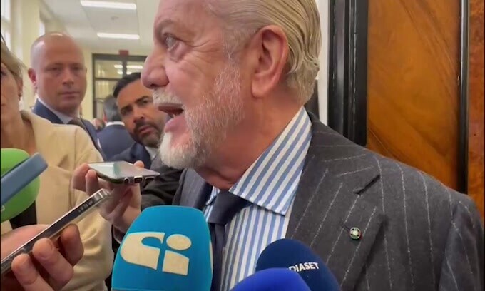 De Laurentiis: "Nuova Calciopoli? Non sta a me dirlo"