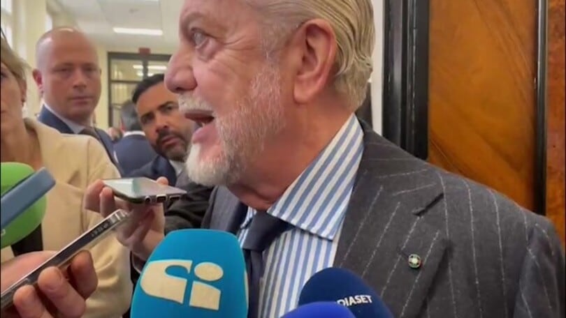 De Laurentiis: "Nuova Calciopoli? Non sta a me dirlo"