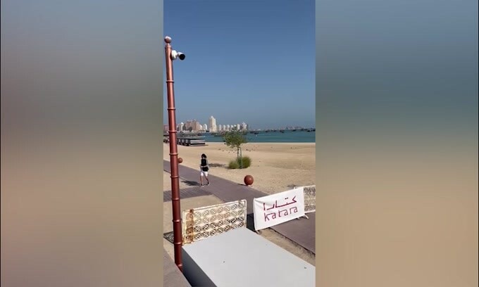 Ecco la spiaggia più grande di Doha