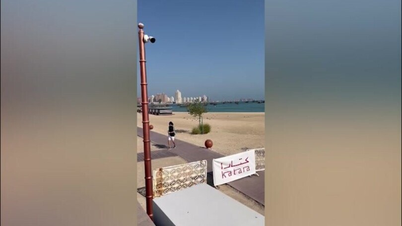 Ecco la spiaggia più grande di Doha
