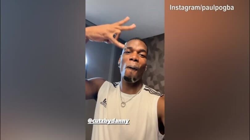 Juve, Pogba cambia look