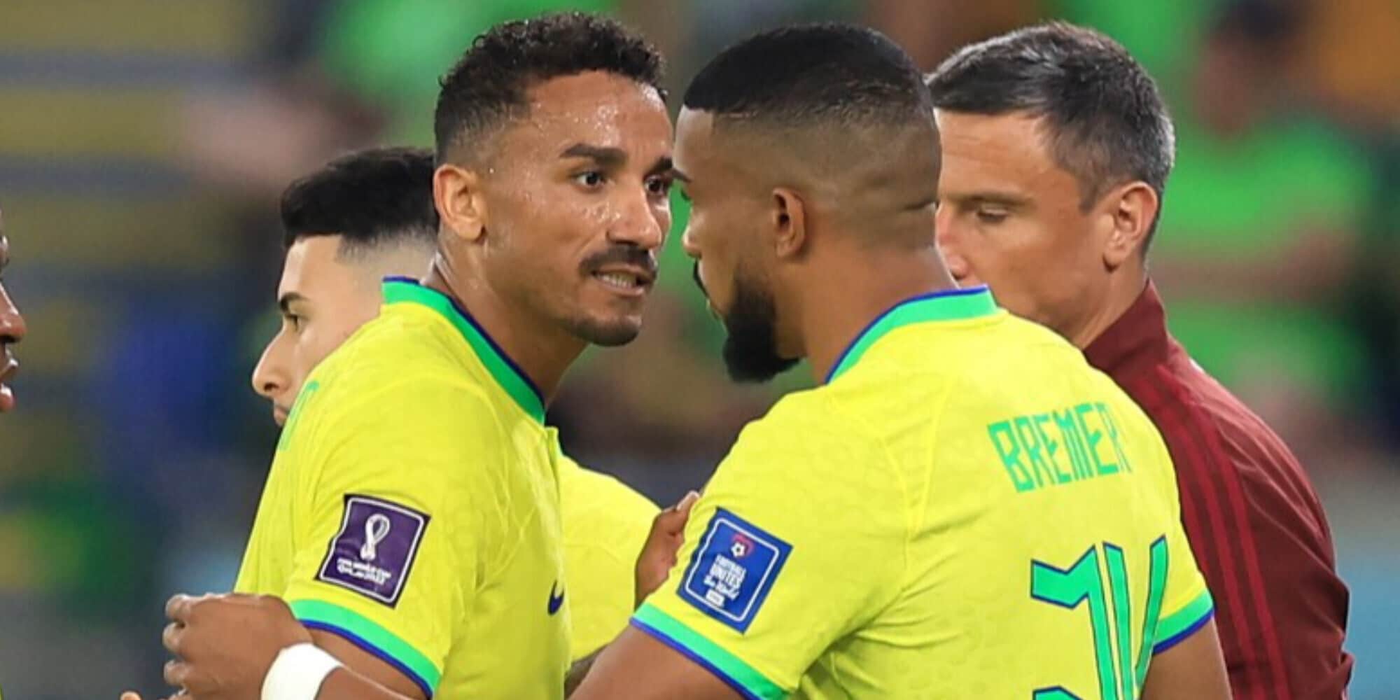 Brasile: dopo la staffetta con Bremer, la dedica di Danilo a Telles e Gabriel Jesus