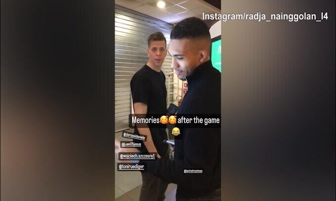 I ricordi romani di Nainggolan e una serata al fast food