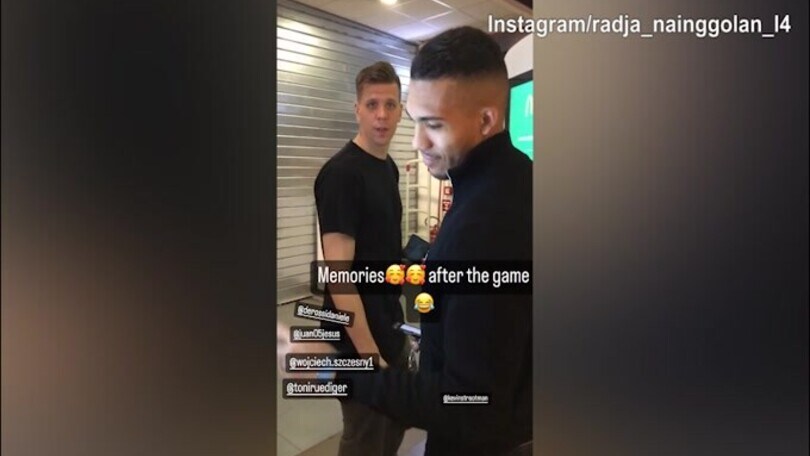 I ricordi romani di Nainggolan e una serata al fast food