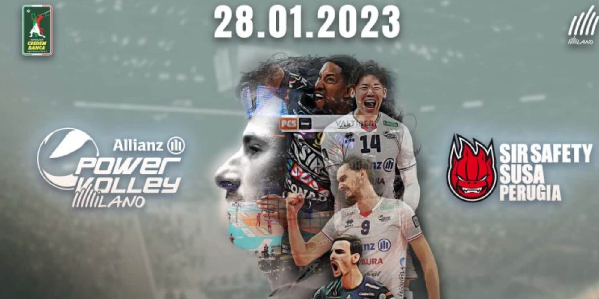 Milano-Perugia: si torna al Mediolanum Forum