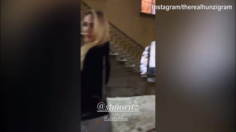Serata insieme a Saint Moritz per Ilary Blasi e Michelle Hunziker
