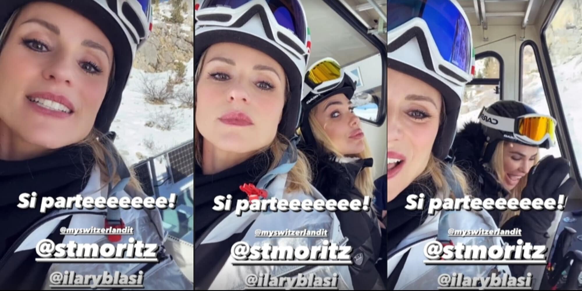 Michelle porta Ilary a sciare. Ma la risposta stupisce tutti