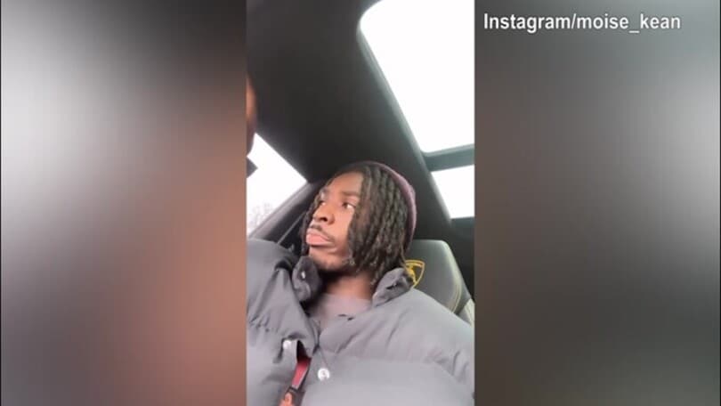 Juve, ascolta Kean versione...cantante!