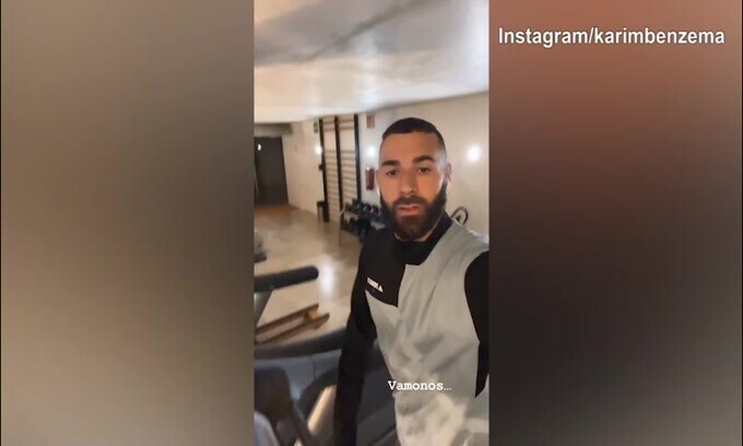 Benzema, occhiolino con fiducia al futuro