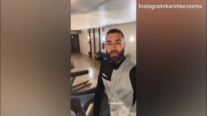 Benzema, occhiolino con fiducia al futuro