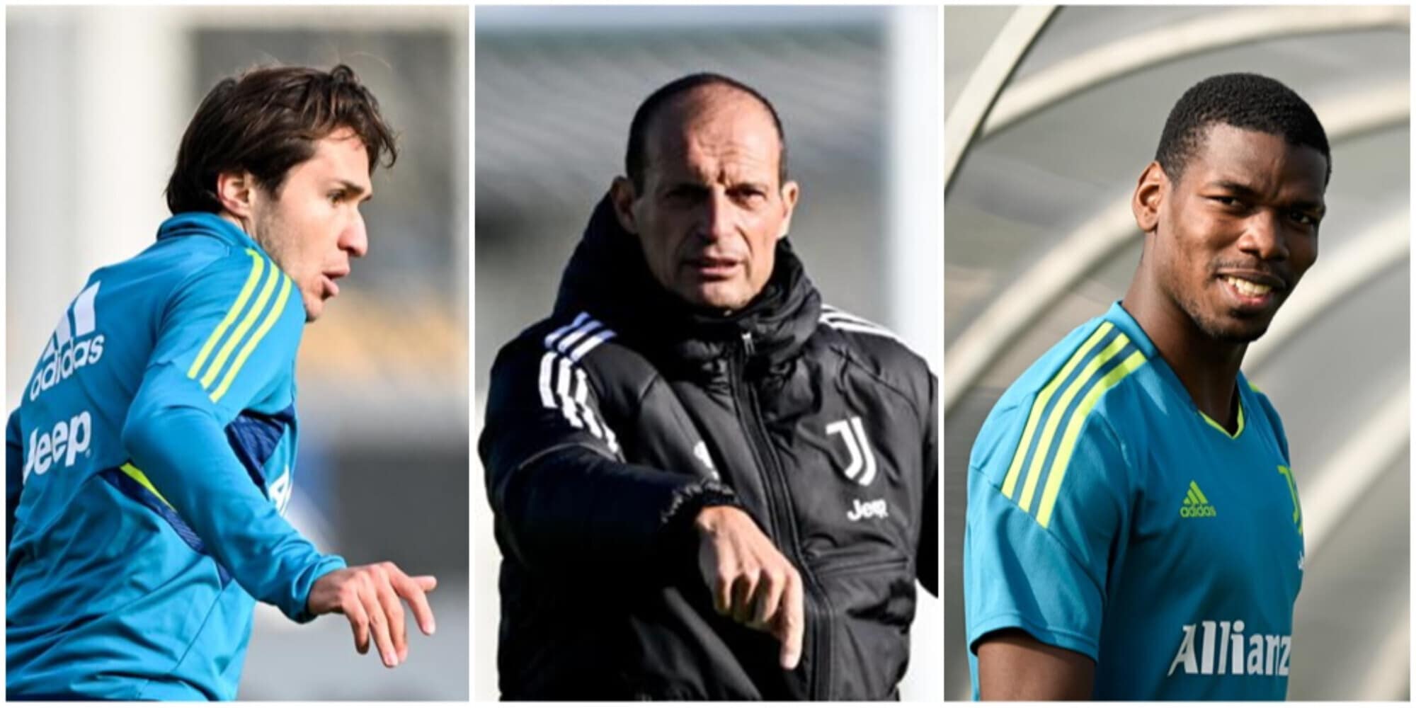 Con Chiesa e Pogba Allegri ha un'altra Juve