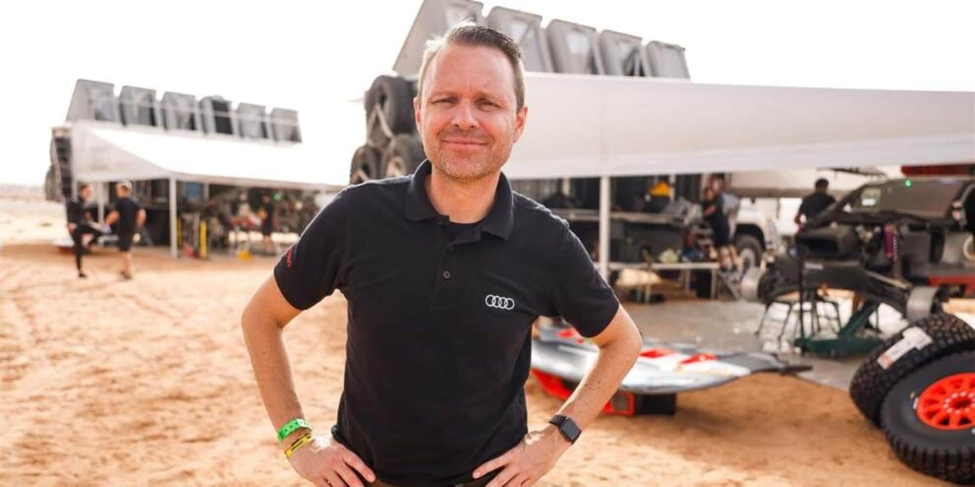 Rolf Michl assapora già la vittoria per Audi alla Dakar 2023