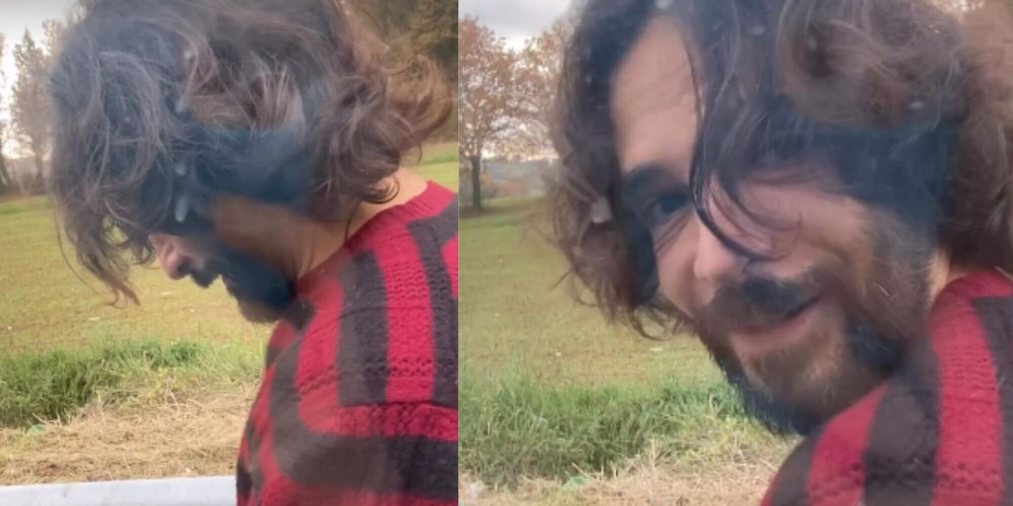 Marco Bocci ripreso mentre fa la pipì in strada: il video è virale