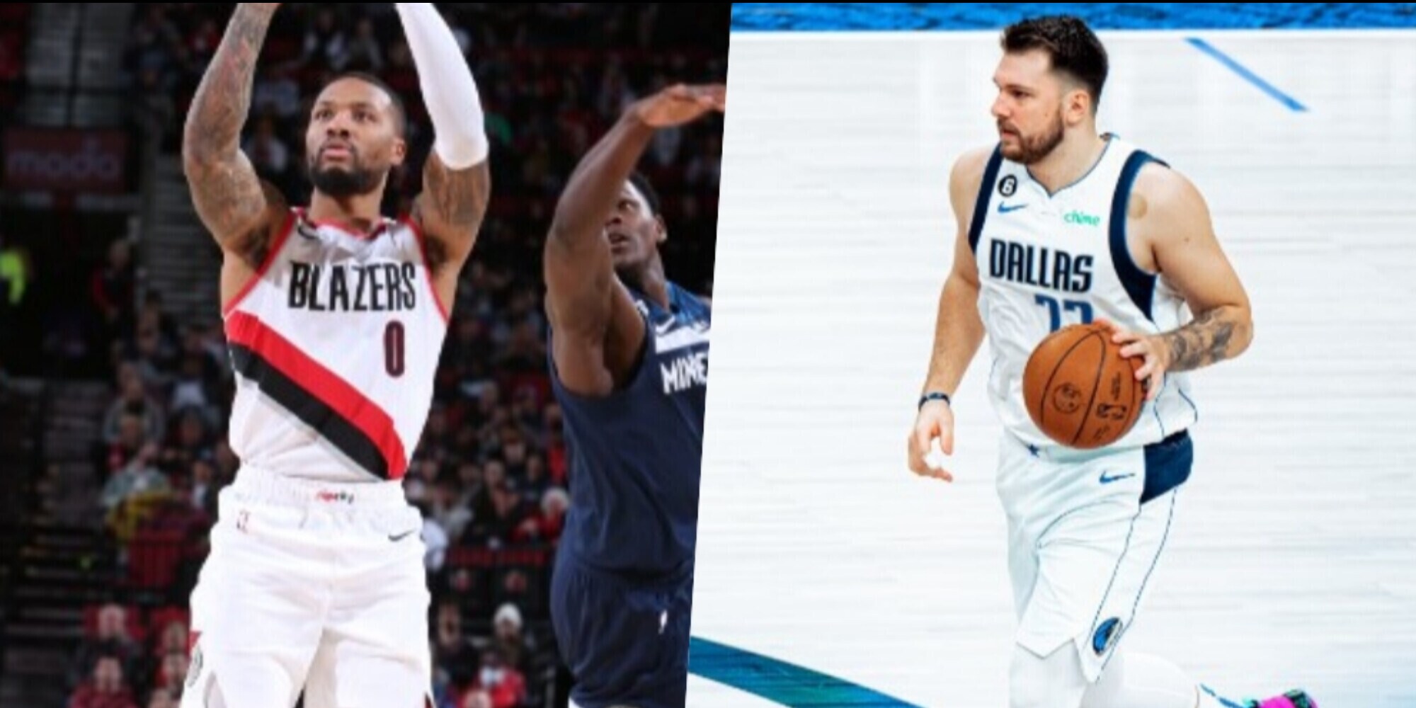 Nba, Lillard e Doncic trascinano Blazers e Mavericks. Tonfo Celtics a Los Angeles