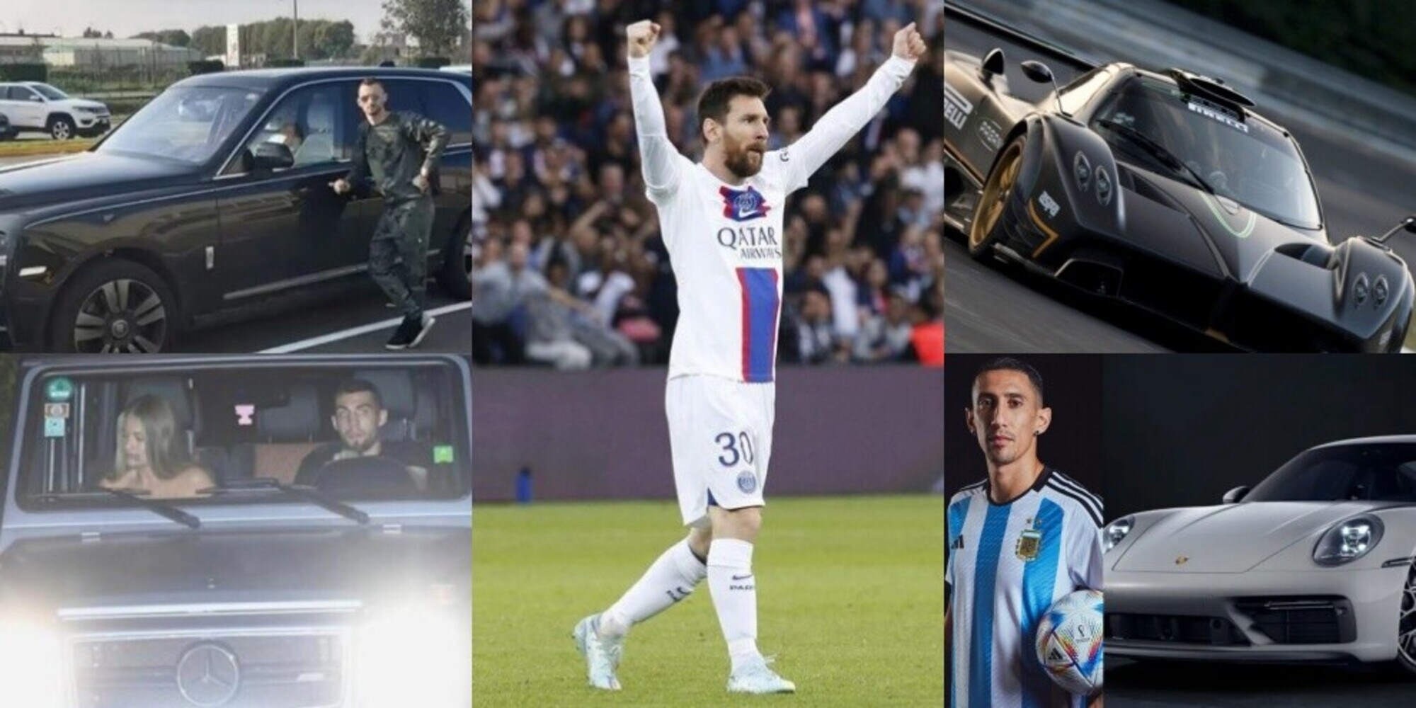 Argentina-Croazia, una semifinale su quattro ruote per Messi-Di Maria e Brozovic-Kovacic!