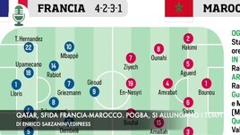 Qatar, è sfida Francia-Marocco. Pogba, si allungano i tempi